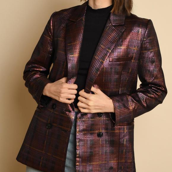 Hutch Jackets & Coats New Hutch Nico Blazer In Multi Poshmark